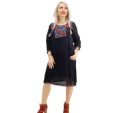Rochie cu broderie Simona 5